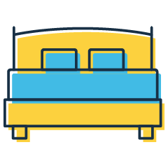 ベッドメイク・リネン類交換