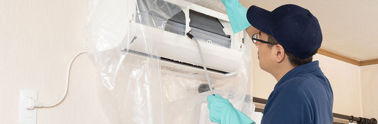 エアコン分解清掃のイメージ画像